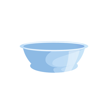 Cartoon simple colors bath washbowl.のイラスト素材