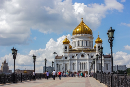 Cathedral of Christ the Saviour. Russia,Moscowのeditorial素材