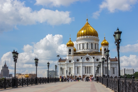 Cathedral of Christ the Saviour. Russia,Moscowのeditorial素材