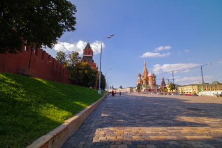 sunny Moscow kremlin