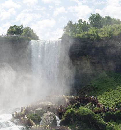 The Bridal Veil Fallsの写真素材