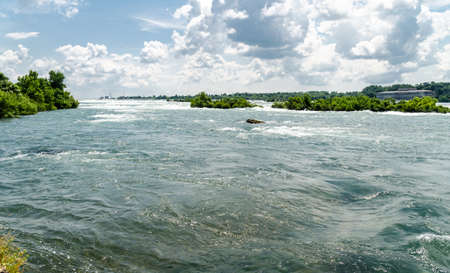 Niagara RIverの写真素材