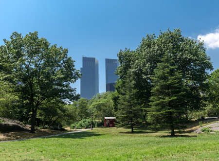 New york City central parkの写真素材