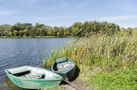 Two Boatsの写真素材