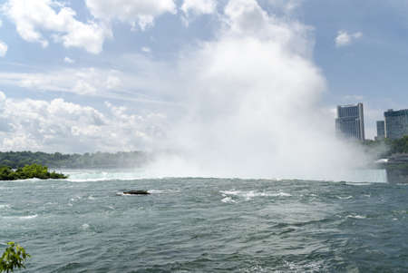 On top of Niagaraの写真素材