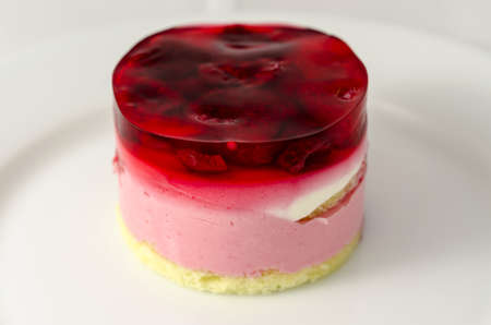 Raspberry dessertの写真素材