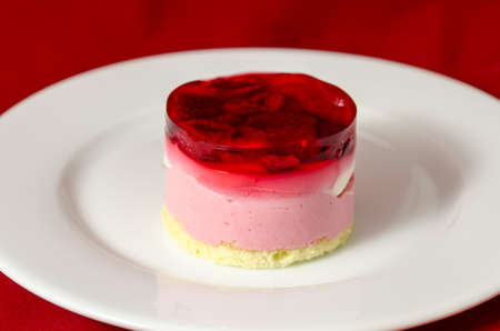 Raspberry dessertの写真素材