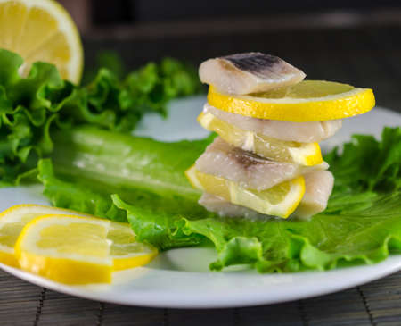 herring filletの写真素材