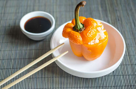 stuffed pepperの写真素材