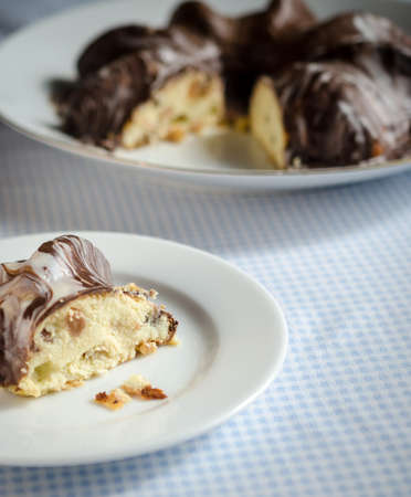 Chocolate cheesecakeの写真素材