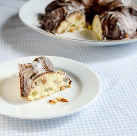 Chocolate cheesecakeの写真素材