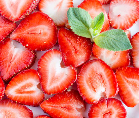 Strawberriesの写真素材