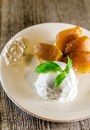 tarte tatinの写真素材
