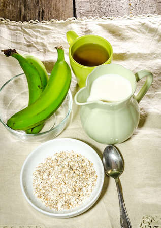 Healthy breakfastの写真素材