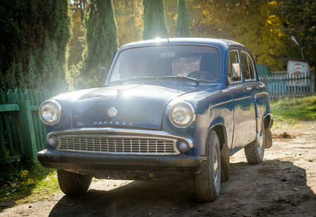 Russian retro car Moskvitch 407のeditorial素材