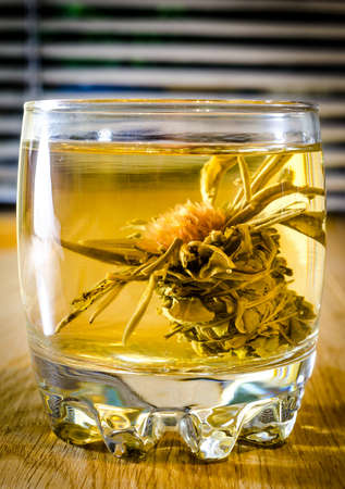 Lotus flower teaの写真素材