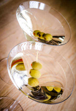martini cocktailsの写真素材