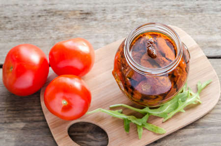 sun dried tomatoesの写真素材
