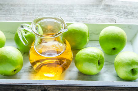 apple juiceの写真素材