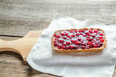 cranberry tart
