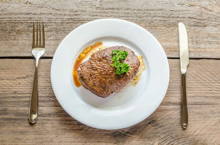 Beef steakの写真素材