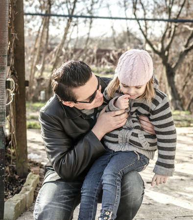 father and daughter