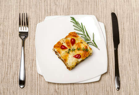 Lasagnaの写真素材