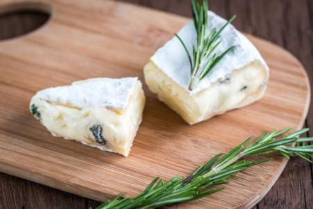 Cambozola cheeseの写真素材