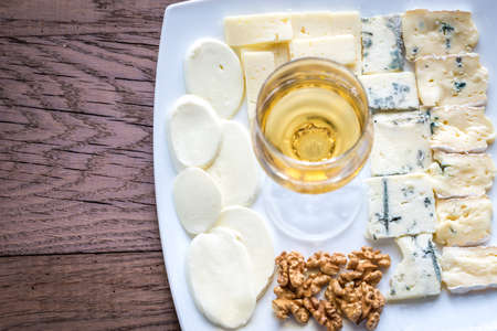 Cheese assortmentの写真素材