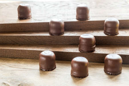 Chocolate marshmallows