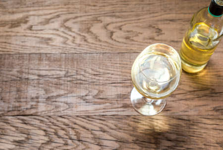 White wineの写真素材