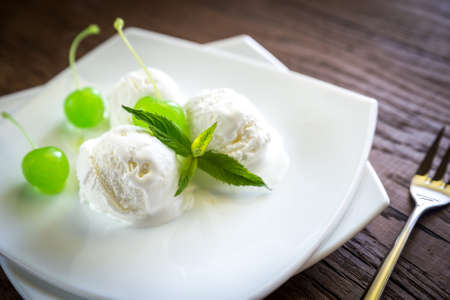 Ice creamの写真素材