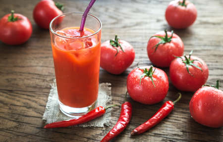 Tomato juiceの写真素材