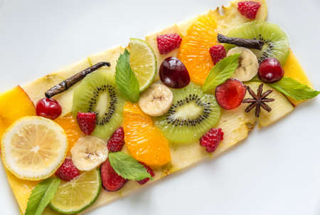 Fruit carpaccioの写真素材