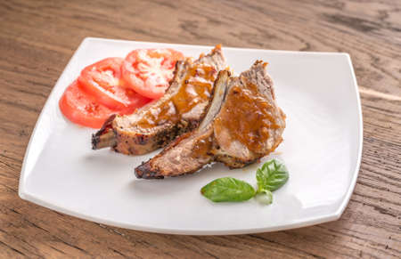 Pork ribsの写真素材