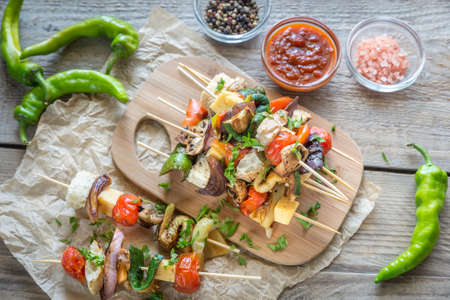 grilled vegetablesの写真素材