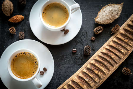 Coffee cupsの写真素材