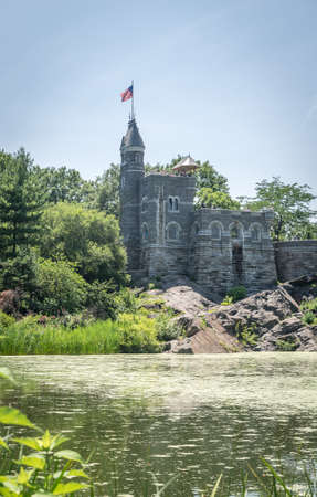 Belvedere castle, NYCのeditorial素材