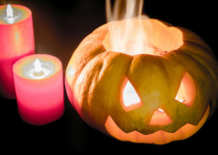 Helloween pumpkinの写真素材