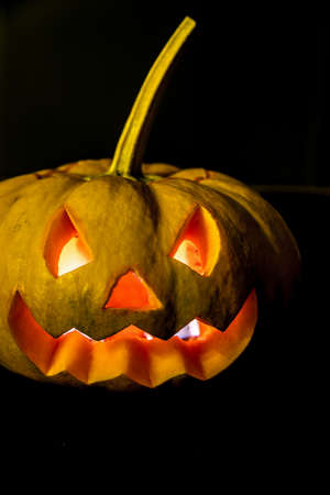 Halloween pumpkinの写真素材