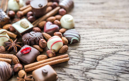 Chocolatesの写真素材