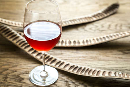 Rose wineの写真素材