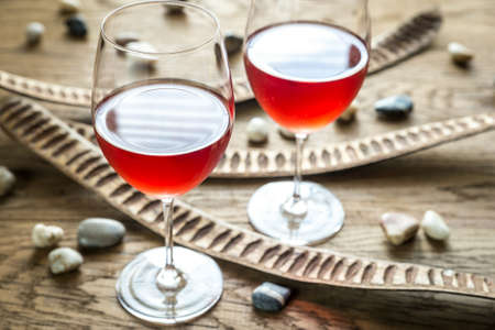 Rose wine