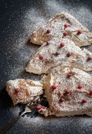 Christmas tree shape Meringue
