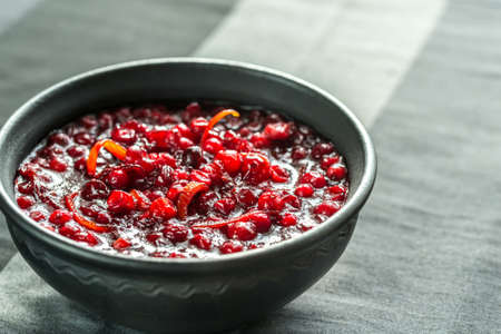 Cranberry sauceの写真素材