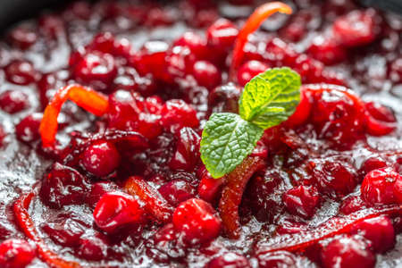 Cranberry sauceの写真素材