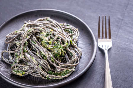 Black pasta