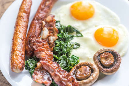 English breakfastの写真素材