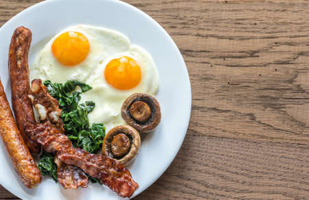 English breakfastの写真素材