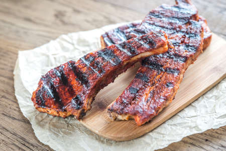 Grilled ribsの写真素材
